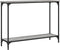 vidaXL - Wandtafel - 101x30,5x75 - cm - bewerkt - hout - grijs - sonoma - eikenkleurig