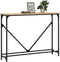vidaXL - Wandtafel - 102x22,5x75 - cm - bewerkt - hout - sonoma - eikenkleurig