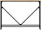 vidaXL - Wandtafel - 102x22,5x75 - cm - bewerkt - hout - sonoma - eikenkleurig