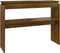vidaXL - Wandtafel - 102x30x80 - cm - bewerkt - hout - bruin - eikenkleur
