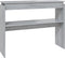 vidaXL - Wandtafel - 102x30x80 - cm - bewerkt - hout - grijs - sonoma - eikenkleurig