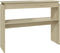 vidaXL - Wandtafel - 102x30x80 - cm - bewerkt - hout - sonoma - eikenkleurig