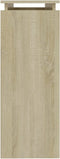 vidaXL - Wandtafel - 102x30x80 - cm - bewerkt - hout - sonoma - eikenkleurig