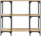 vidaXL - Wandtafel - 102x35x90 - cm - bewerkt - hout - sonoma - eikenkleurig