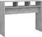 vidaXL - Wandtafel - 105x30x80 - cm - bewerkt - hout - betongrijs