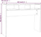 vidaXL - Wandtafel - 105x30x80 - cm - bewerkt - hout - betongrijs