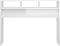 vidaXL - Wandtafel - 105x30x80 - cm - bewerkt - hout - hoogglans - wit