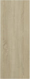 vidaXL - Wandtafel - 105x30x80 - cm - bewerkt - hout - sonoma - eikenkleurig