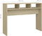 vidaXL - Wandtafel - 105x30x80 - cm - bewerkt - hout - sonoma - eikenkleurig
