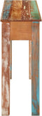 vidaXL - Wandtafel - 110x30x75 - cm - massief - gerecycled - hout