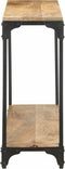 vidaXL - Wandtafel - 110x30x75 - cm - massief - mangohout