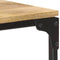 vidaXL - Wandtafel - 110x30x75 - cm - massief - mangohout
