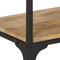 vidaXL - Wandtafel - 110x30x75 - cm - massief - mangohout