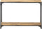 vidaXL - Wandtafel - 110x30x75 - cm - massief - mangohout