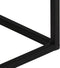 vidaXL - Wandtafel - 110x30x75 - cm - massief - ruw - mangohout - en - ijzer