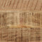 vidaXL - Wandtafel - 110x30x75 - cm - massief - ruw - mangohout - en - ijzer