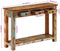 vidaXL - Wandtafel - 110x30x76 - cm - massief - gerecycled - hout
