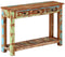 vidaXL - Wandtafel - 110x30x76 - cm - massief - gerecycled - hout