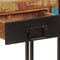 vidaXL - Wandtafel - 110x30x76 - cm - massief - gerecycled - hout