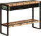 vidaXL - Wandtafel - 110x30x76 - cm - massief - gerecycled - hout