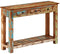 vidaXL - Wandtafel - 110x30x76 - cm - massief - gerecycled - hout