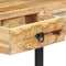 vidaXL - Wandtafel - 110x30x76 - cm - massief - mangohout