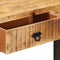 vidaXL - Wandtafel - 110x30x76 - cm - massief - mangohout