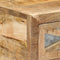 vidaXL - Wandtafel - 110x30x76 - cm - massief - mangohout
