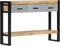 vidaXL - Wandtafel - 110x30x76 - cm - massief - ruw - mangohout