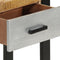 vidaXL - Wandtafel - 110x30x76 - cm - massief - ruw - mangohout