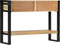 vidaXL - Wandtafel - 110x30x76 - cm - massief - ruw - mangohout