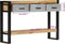 vidaXL - Wandtafel - 110x30x76 - cm - massief - ruw - mangohout