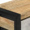 vidaXL - Wandtafel - 110x30x76 - cm - massief - ruw - mangohout