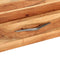 vidaXL - Wandtafel - 110x34x74 - cm - massief - acaciahout