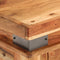 vidaXL - Wandtafel - 110x34x74 - cm - massief - acaciahout