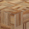 vidaXL - Wandtafel - 110x34x80 - cm - massief - gerecycled - teakhout
