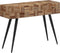 vidaXL - Wandtafel - 110x34x80 - cm - massief - gerecycled - teakhout