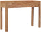 vidaXL - Wandtafel - 110x35x75 - cm - massief - teakhout