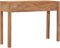 vidaXL - Wandtafel - 110x35x75 - cm - massief - teakhout