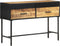 vidaXL - Wandtafel - 110x35x75 - cm - ruw - mangohout