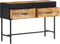 vidaXL - Wandtafel - 110x35x75 - cm - ruw - mangohout