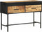 vidaXL - Wandtafel - 110x35x75 - cm - ruw - mangohout