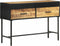 vidaXL - Wandtafel - 110x35x75 - cm - ruw - mangohout