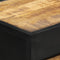 vidaXL - Wandtafel - 110x35x75 - cm - ruw - mangohout