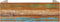vidaXL - Wandtafel - 110x35x76 - cm - massief - gerecycled - hout