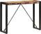 vidaXL - Wandtafel - 110x35x76 - cm - massief - gerecycled - hout