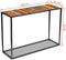 vidaXL - Wandtafel - 110x35x76 - cm - massief - gerecycled - hout