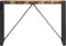 vidaXL - Wandtafel - 110x35x76 - cm - massief - gerecycled - hout