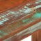 vidaXL - Wandtafel - 110x35x76 - cm - massief - gerecycled - hout