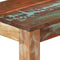 vidaXL - Wandtafel - 110x35x76 - cm - massief - gerecycled - hout